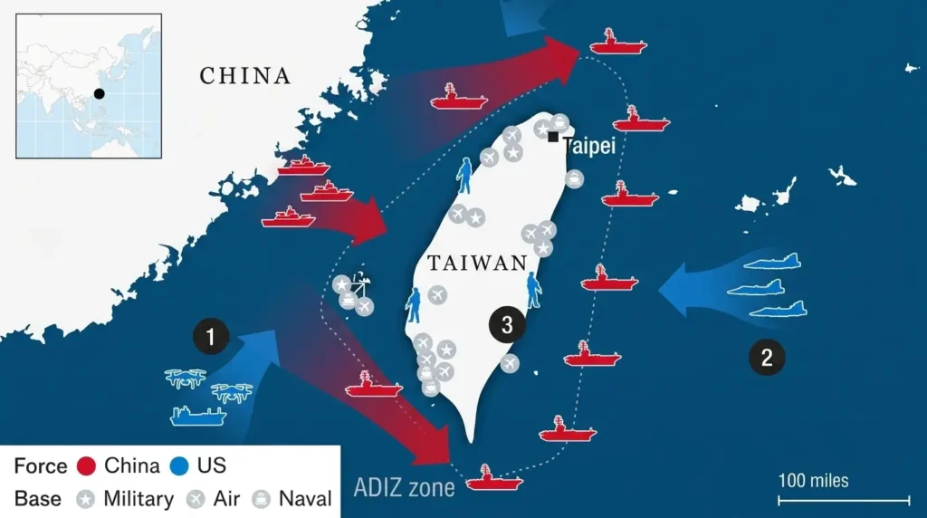 China Invades Taiwan