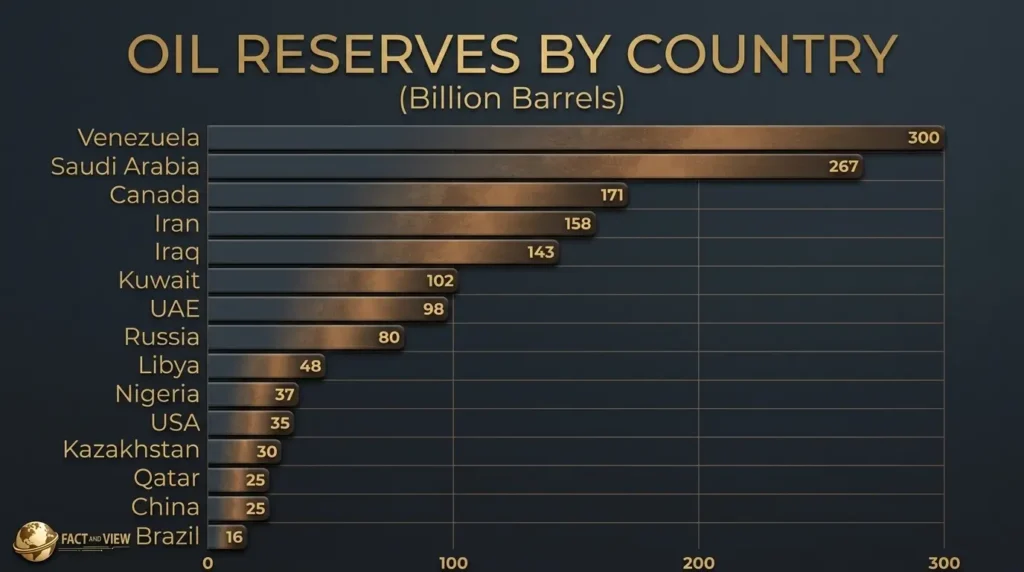 oil reserveds